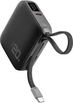 Cellular Line Pocket Powerbank 10000mAh 20W USB-C schwarz (PBPOCKET10000K)