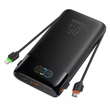 Veger Powerbank W3019S 27000mAh 65W schwarz (W3019S BLACK)