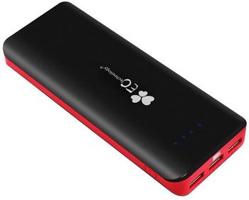 EC TECHNOLOGY Externer Akku 16000mAh schwarzrot