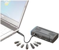 revolt Zusatz-Akku Auto: Notebook-Powerbank mit Kfz-Starthilfe & 2X USB, 12.000 mAh /