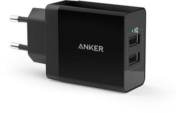 Anker Tech Anker 24W Dual-Port USB Wall Charger schwarz
