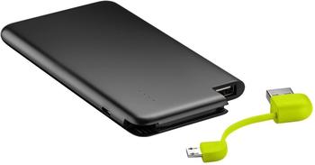 Goobay Slim Powerbank 8000mAh schwarz