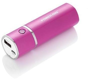 Poweradd Slim 2 Externer Batteriensatz 5000mAh rosa