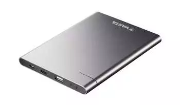 VARTA Slim Power Bank 12000 – Vielseitige Schnittstellen und Dual-Powerbank-Funktion