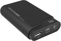 RealPower Powerbank PB-7500C schwarz 7.500mAh