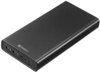 Sandberg 420-63, Sandberg Powerbank USB-C PD 127W 40000 Powerbank (Akku) - schwarz -