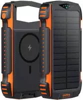 4smarts Solar Powerbank TitanPack UltiMag 20000mAh, schwarz