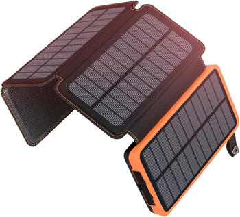 A ADDTOP Solar Powerbank 25000 mAh Orange