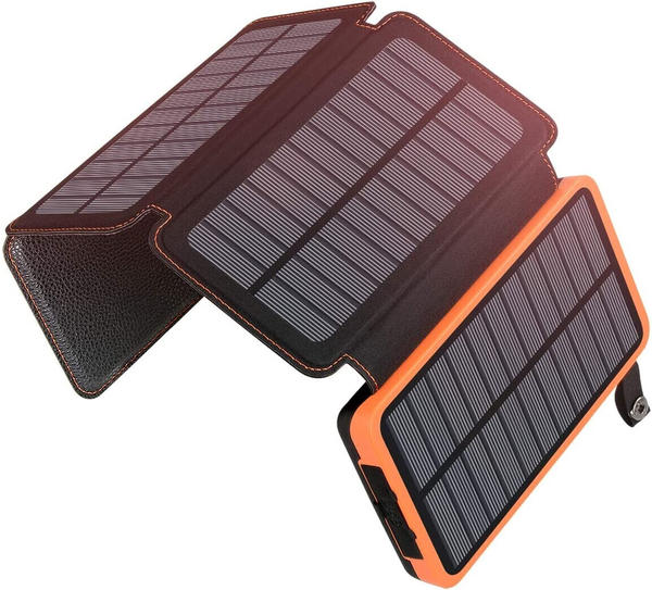 A ADDTOP Solar Powerbank 25000 mAh Orange