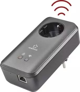 Renkforce PL600D WiFi Powerline-Adapter, Einzel, 500Mbit/s (RF-3385556)