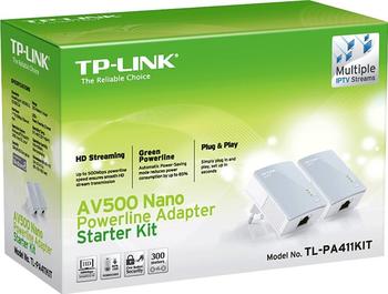TP-Link AV500 Nano Powerline Starter Kit