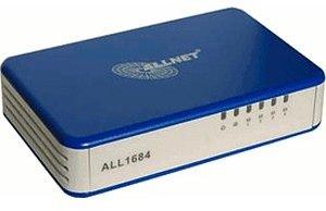 Allnet Powerline HomePlug 1.0 4 Port Switch 85Mbps (ALL1684)