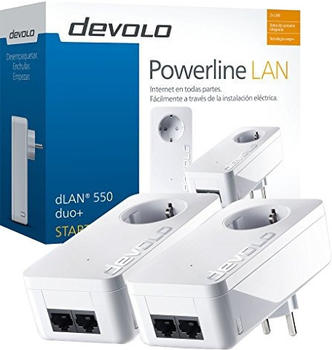 devolo Devolo 550 Duo+ Powerline Starter Kit (NL)