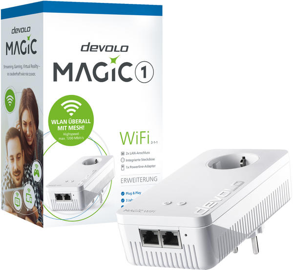 devolo Magic 1 WiFi Einzeladapter (8351)