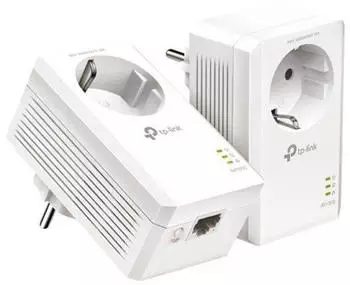 TP-Link AV1000-Gigabit-Powerline-Starter KIT mit Steckdose (TL-PA7017P KIT)