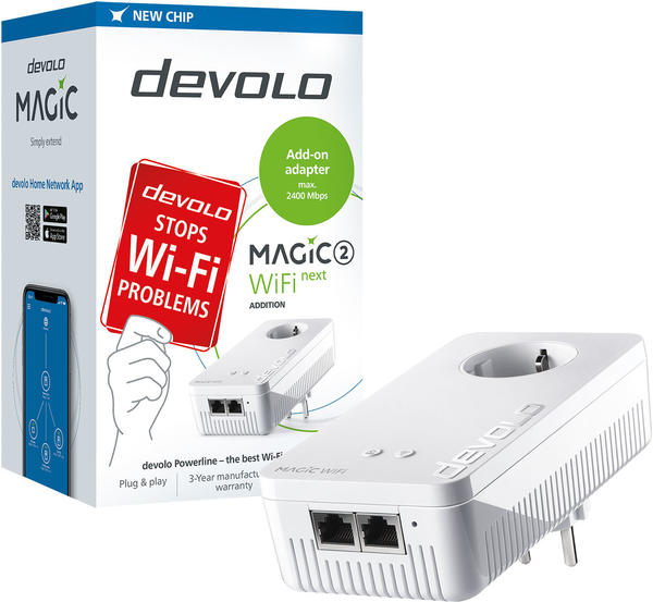 devolo Magic 2 WiFi next Einzeladapter (8610)