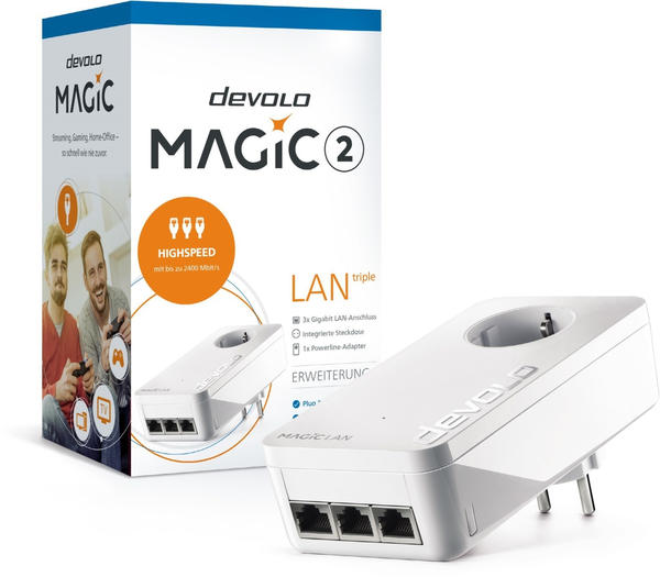 devolo Magic 2 LAN triple Einzeladapter (8502)