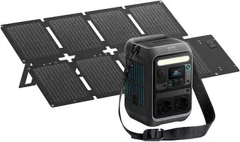 Anker SOLIX C300 AC (+ PS60 Solarpanel)