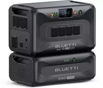 Bluetti Apex 300 (+ Erweiterungsbatterie B300K)
