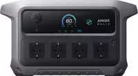Anker A17833A1, Anker SOLIX C2000 Gen 2, AC, Zigarettenanz&uuml;nder, Solar, 2048...
