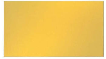 nobo Filz-Pinnwand Impression Pro Widescreen 70 Zoll 155x87cm gelb (1915432)
