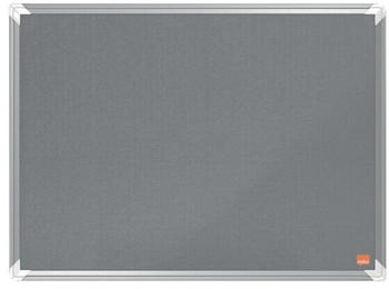 nobo Filz-Pinnwand Premium Plus 60x45cm grau (1915194)