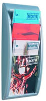 Paperflow Quick Blick 4061-35 Prospekthalter Aluminium DIN A4 Anzahl der F&auml;cher 4 1