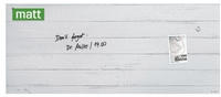 sigel Artverum White Wood 130x55cm weiß (GL381)