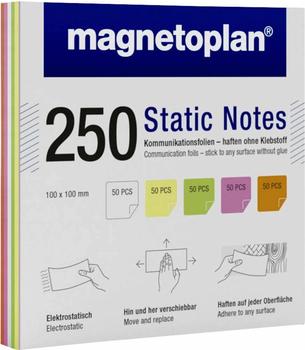 magnetoplan Moderationskarten Static Notes 100x100 mm (11250110)