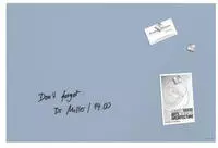 Sigel Glas-Magnettafel GL513, Artverum, 40 x 60 cm, matt pastellblau
