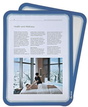Tarifold Inforahmen Magneto Solo A4 blau 23x31.7cm 2er-Set (195031)