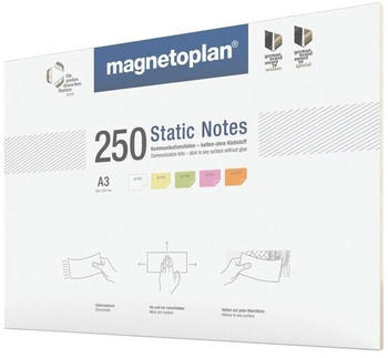 magnetoplan Moderationskarten Static Notes DIN A3 (11250310)