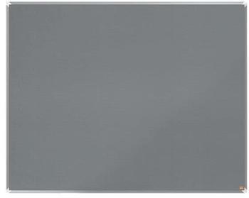 nobo Filz-Pinnwand Premium Plus 150x120cm grau (1915198)
