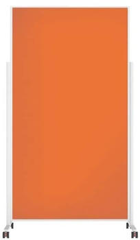 magnetoplan Design-Moderationstafel VarioPin Rahmen weiß orange (1181144)