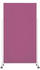 magnetoplan Design-Moderationstafel VarioPin Rahmen weiß pink (1181118)
