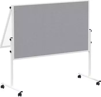 MAUL Solid 63669 120 x 150cm grau/wei&szlig;