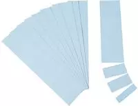 Ultradex Einsteckkarte Planrecord 140707 70x32mm blau 90 St./Pack.
