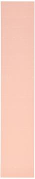 Ultradex Einsteckkarten f&uuml;r 20mm magnetische Schienen 60x17mm 170 St&uuml;ck rosa