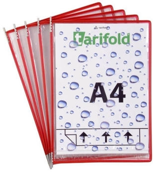 Tarifold 10 Sichttafeln Dry Pocket rot (114063)