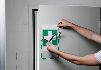 DURABLE DURAFRAME Magnetic Security A4 5-Stk. gr&uuml;n/wei&szlig; (4945131)