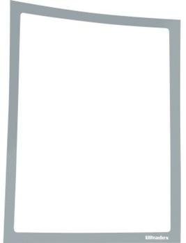 Ultradex Infotasche magnetisch f&uuml;r DIN A4 312x225mm 5 St&uuml;ck grau