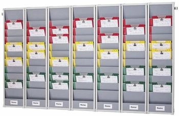 EICHNER Flexo-Board Planungstafel 7 Segmente mit Wandprofil (9089-00012)