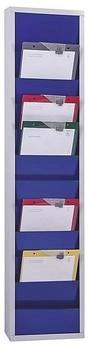 EICHNER Werkstattplaner Metall einreihig ultramarinblau H1278xB315xT74mm (9019-00201-08)