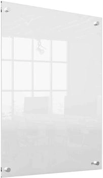 nobo Mini-Whiteboard Acryl Wandmontage rahmenlos transparent 600 x 450 mm (1915621)