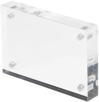 deflect-o Magnetischer Acrylblock Visitenkartenhalter transparent (MCHBC11)