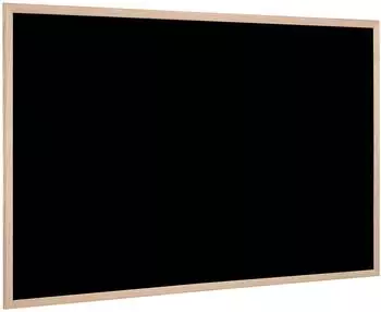 Bi-Office Kreidetafel mit Holzrahmen schwarz (PM0701010)
