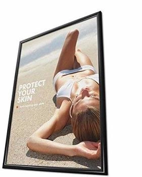 Showdown Displays Klapprahmen A1 Gehrung 25mm Schwarz (KRA1G25C9005)