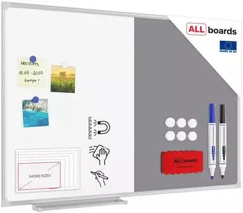 ALLboards Kombitafel 60x90cm (CO96FS)