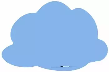 Rocada Skin Cloud 75x115cm (RD6450-630) blau