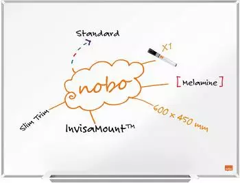 nobo Impression Pro Emaille 60x45cm (1915394)